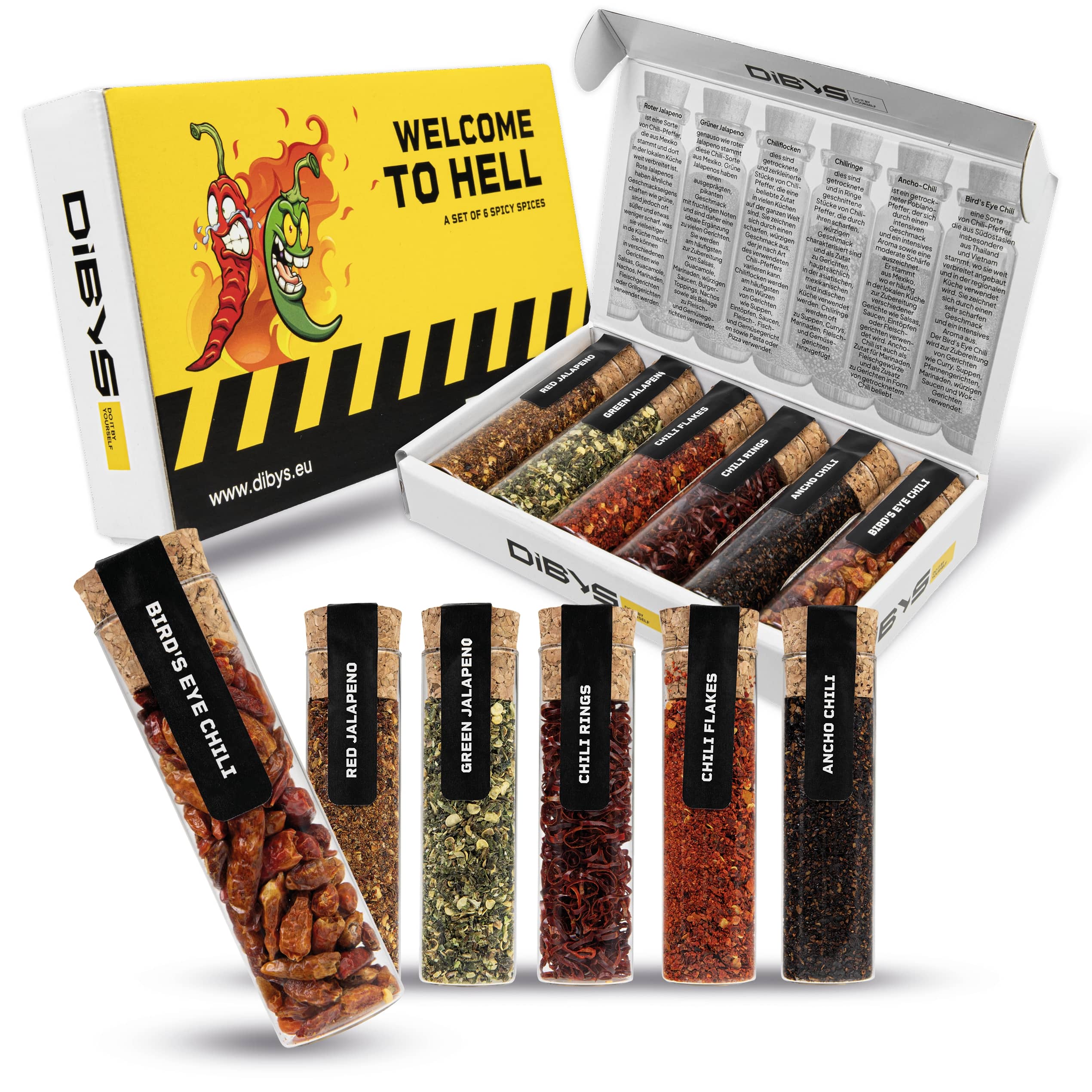 ZESTAW PRZYPRAW CHILI “WELCOME TO HELL” 111 G