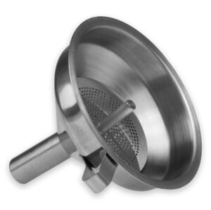 LEJEK KUCHENNY METALOWY Z SITKIEM ŚREDNICA 7 CM DIBYS
