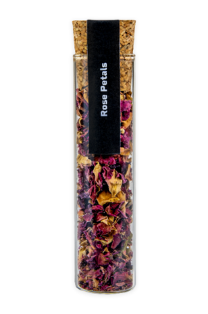 PŁATKI RÓŻY FIOLKA SZKLANA 20ML DIBYS